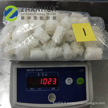 fleur de calmar congelé 1kg par sac 100% NW fabriqué en Chine
